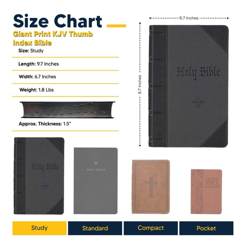 FLE STY KJV GNT BLK 039 SizeChart 174960