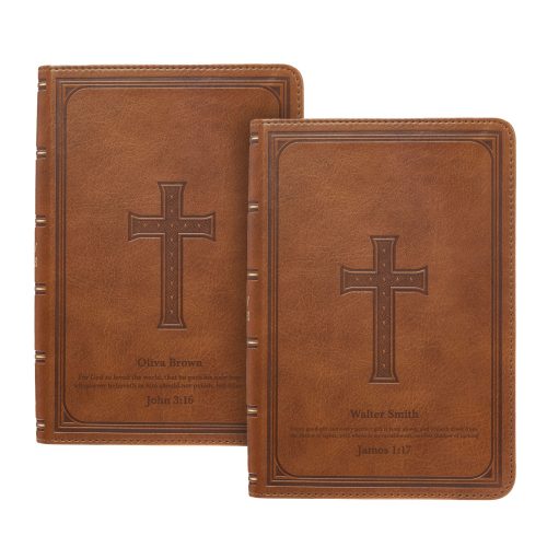 KJV SaddleTanFauxLeather Artboard1 2Packs FiniahOutput