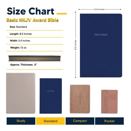 PFL STD NKJV SML BLU 028 SizeChart 256072