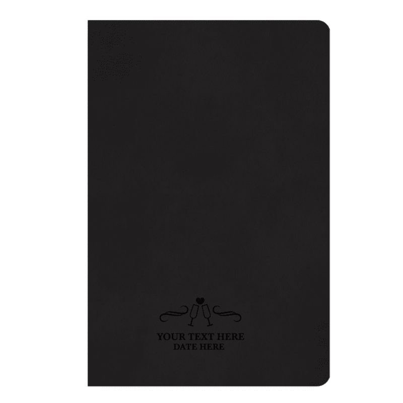 personalized black trutone faux leather wedding design esv bible shepherds shelf 937573