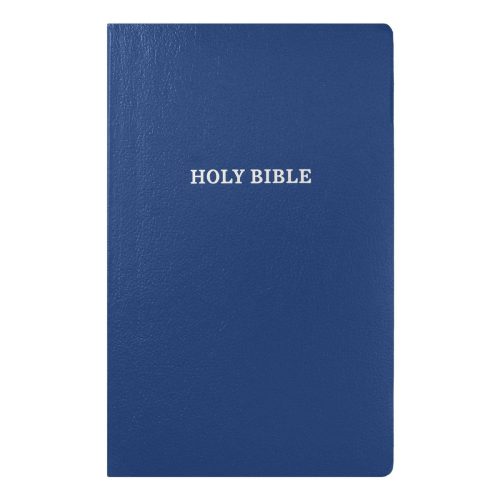 personalized blue custom kjv graduation design bible shepherds shelf 819209