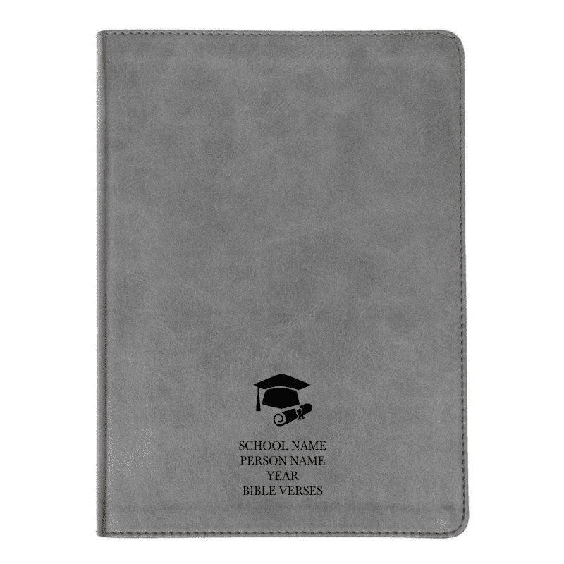 personalized csb gray graduation design community study bible shepherds shelf 285543