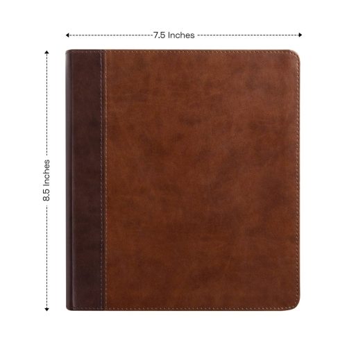 personalized esv double column faux leather classic study bible custom with full cover matthew 2819 verse for good and name gift for christian religious celebra 236901