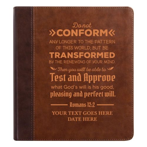 personalized esv double column faux leather classic study bible custom with full cover romans 122 verse for good and name gift for christian religious celebrati 387547