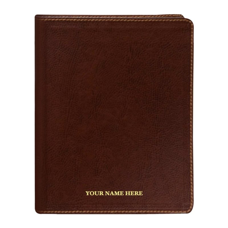 personalized kjv holy bible bonded leather note taking bible king james version bible custom with name date or text gift for christian religious celebrations sh 233759