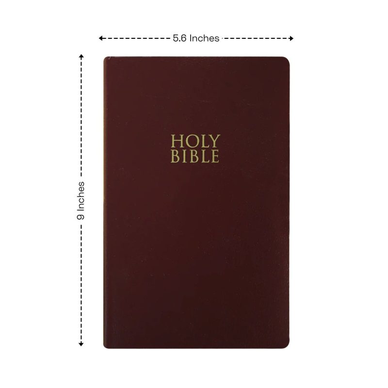 personalized niv bible faux leather holy bible for wedding ceremony christian faith vows gift with custom name small print with red highlighted verses custom gr 185559