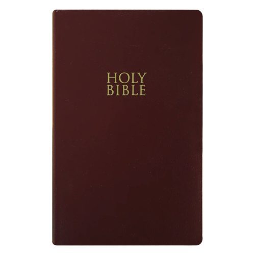 personalized niv bible faux leather holy bible for wedding ceremony christian faith vows gift with custom name small print with red highlighted verses custom gr 617807