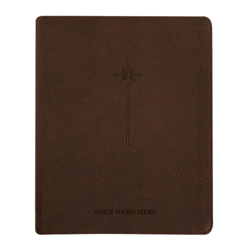 personalized niv holy bible faux leather note taking bible medium print new international version bible custom with name date or text gift for christian religio 832141