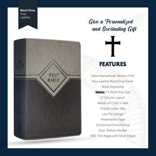 personalized niv holy bible premium indexed small print bible for wedding ceremony faith vows gift with custom name on faux leather cover groom and bride bible 643779