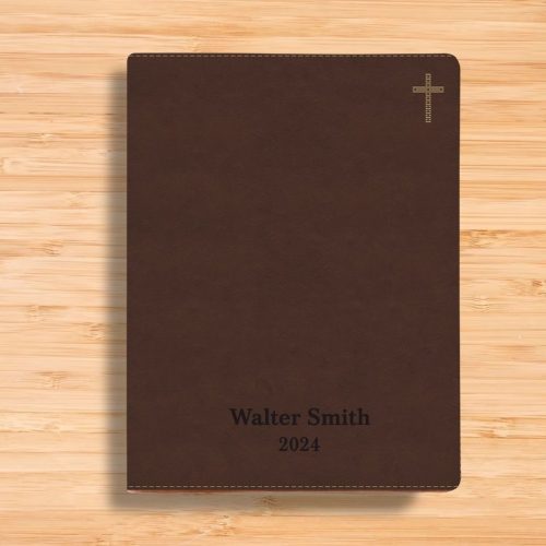 personalized niv notetaking bible faux leather cover lined margins for notes personal prayer medium print custom family name engraved gift for christian religio 706987