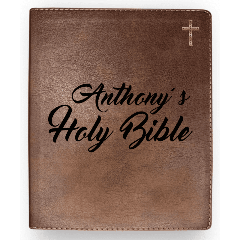 personalized niv notetaking bible faux leather lay flat cover lined margins for notes personal prayer medium print custom name engraved gift for christian relig 928835